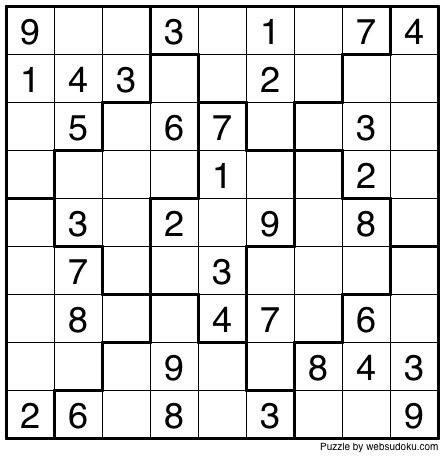 Web Sudoku - Printable Daily Sudoku Variation