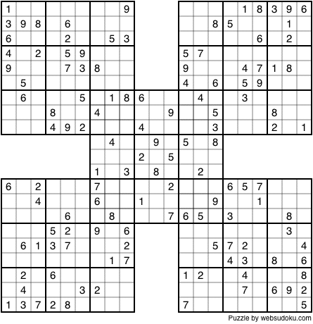 web sudoku printable daily sudoku variation