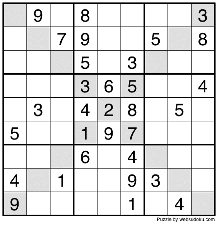 web sudoku printable daily sudoku variation